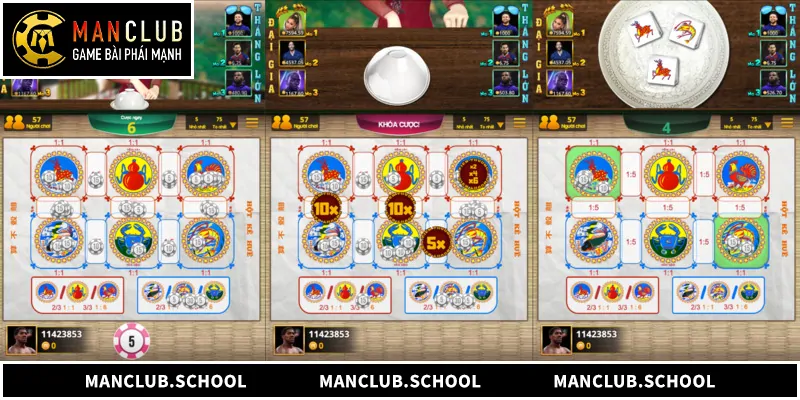 Bí quyết chơi bầu cua online xanh chín, uy tín tại ManClub