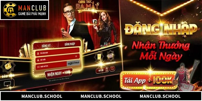 Đăng Nhập ManClub – Trải Nghiệm Sảnh Game Bài Phái Mạnh